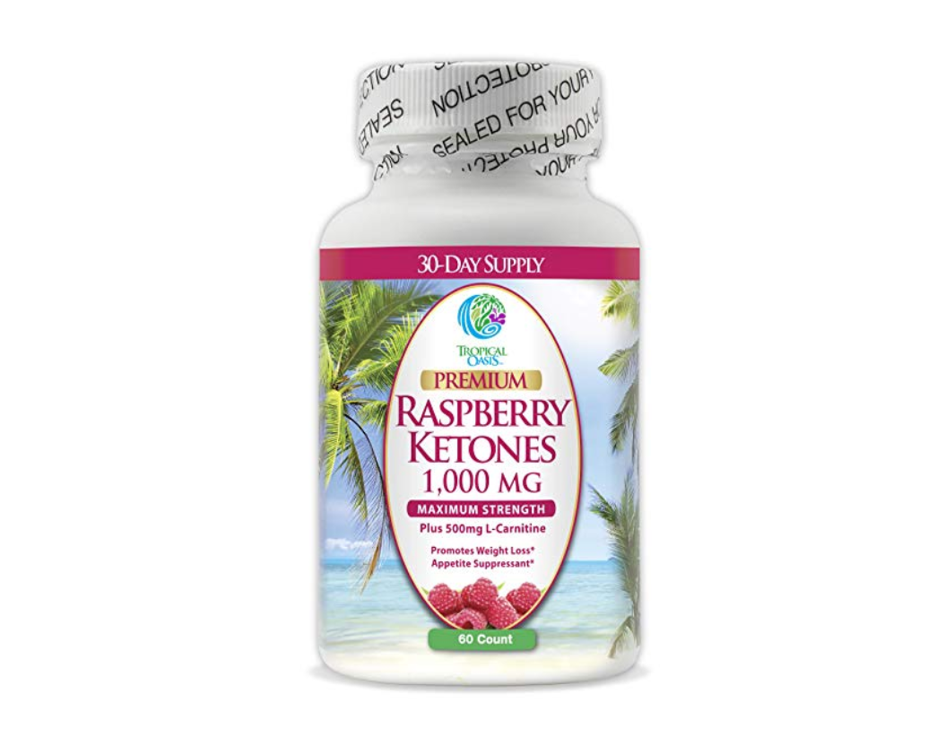 Premium 1000mg Raspberry Ketones